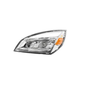 Freightliner Cascadia LED Driver Side Headlight - For 2018-2024, Part # 32912 From Tracey Truck Parts, Freightliner Cascadia Headlights, Freightliner Headlights