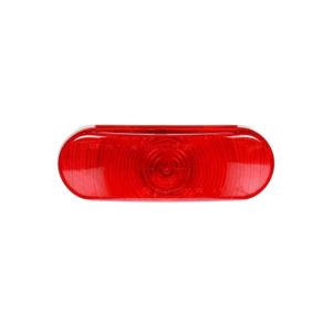 Truck-Lite Oval Incandescent Red Model 60 Stop/Turn/Tail Light. Truck Lite Model 60 Lamp. TTP Part # TL 60202R , Part # 60202R  Turn Light.
