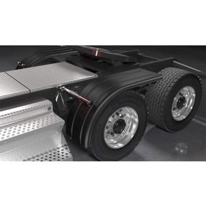 Minimizer MIN 9070 Semi Truck Half Fenders For 22.5" / 24.5" Wide-Base Tires