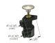 Automann Push-Pull Dash Control Valve - New part# 170.KN20031, 25-35psi - New. Part # 170.275491 From Tracey Truck Parts.