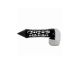 United Pacific Daytona Style Spike Black Gear Shift Knob With 13/15/18 Adapter - Horizontal. Part # 70588 Trucker Accessories,