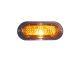 Truck Lite 60 Series, LED, Yellow Oval, 44 Diode, Front/Park/ Turn. Part # TL 60292Y from Tracey Truck Parts.