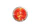 Truck-Lite Red Rounded Dome Lamp. Part # 79358R From Tracey Truck Parts. Red Dome Light, Truck Dome Light, TTP Part # TL 79358R .
