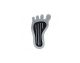 United Pacific Chrome Barefoot Shape Dimmer Switch Cover. Part # S1021 Trucker Accessories, Truck Accessories, Gas Pedal,