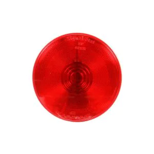 Truck-Lite 40 Series, Incandescent, Round, Red Stop/Turn/Tail Light. Part # 49202R From Tracey Truck Parts, Truck Stop Lights, Truck Tail Lights, Turn Light