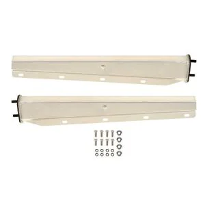Straight Tapered Mud Flap Hangers. Spring Loaded: Frame Seat With Internal Locator. Material: 201 Stainless Steel.  Part # BTS B703000NTSK