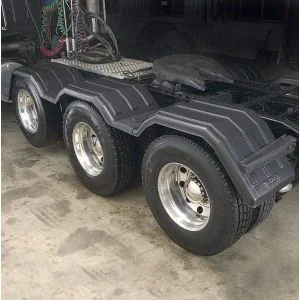 Minimizer™ 300 Semi Truck Fender Kit For Tri-Axle With 22.5" / 24.5" Tires