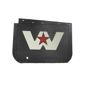Western Star Front Mud Flap (LH). Super Vis Hood. Part #22-69681-002 From Tracey Truck Parts, Western Star Truck Parts For Sale Online.
