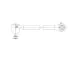 Freightliner Steering Drag Link, Part # 14-12098-005 From Tracey Truck Parts, Truck Steering Drag Link, Truck Steering Drag Links,