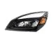 Freightliner Cascadia Blackout LED Driver Side Headlight - For 2018-2024, Part # 32914 From Tracey Truck Parts, Freightliner Blackout LED Headlight