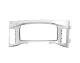 Freightliner Cascadia Chrome Center Dash Instrument Bezel - 2018-2023, Part # 42427 From Tracey Truck Parts, Replaces OEM A22-73782-000, Freightliner Dash Bezel