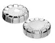 Kenworth Chrome Plastic Fuel Cap Cover | Locking / Non-Locking