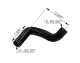 Automann Freightliner Upper Radiator Coiled Hose. Replaces OEM: 05-32501-000 . K90, DD15-DD16. Part # 561.46501 From Tracey Truck Parts.