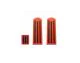 United Pacific Peterbilt Foot Pedal Set Red Anodized With Black Insert.  Part # 70287 Trucker Accessories, Truck Accessories, Gas Pedal,