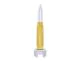 United Pacific 50 Caliper Bullet Style Thread-On Gear Shift Knob 9/10/13/15/18 Adapter, Trucker Accessories, shift knob, truck shift knobs,