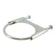Freightliner U-Bolt Exhaust Clamp Assembly, Part # CI U500F1 From Tracey Truck Parts, Truck Exhaust Clamp, Freightliner Exhaust Clamps, Freightliner Clamps, Truck Clamps,