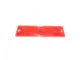 Truck Lite Rectangular, Red, Reflector, 2 Screw Or Adhesive Mount. Part # TL 98003R from Tracey Truck Parts.