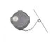 TTP Plain Fuel Tank Cap, Quarter Turn, Non-locking, 3 in Replaces TTP0337017000. 03-37017-000, 03-060306, vel600148, Part # TTP 03-37017-000 