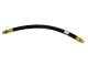 TTP Air Hose Assembly, Single Swivel Permanent Fittings. 7/16 Hose, 3/8-18 NPTF Fittings, 18in. Part # TTP 16318  From Tracey Truck Parts