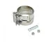 Alliance Exhaust Clamp. 4” Stainless Steel Preformed Band Clamp W/ Gasket Torctite. Part # ABP N35 40PLSG from Tracey Truck Parts