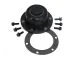 Chicago Rawhide Hub Cap Wheel. Black, Bolt Circle 4.5. Replaces: CHR-1612,  CHR1612,  1612, Etc. Part # CHR 1612 From Tracey Truck Parts