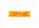 Truck Lite Rectangular, Yellow, Reflector, 2 Screw Or Adhesive Mount. Part # TL 98003Y from Tracey Truck Parts.