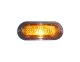 Truck Lite 60 Series, LED, Yellow Oval, 44 Diode, Front/Park/ Turn. Part # TL 60292Y from Tracey Truck Parts.