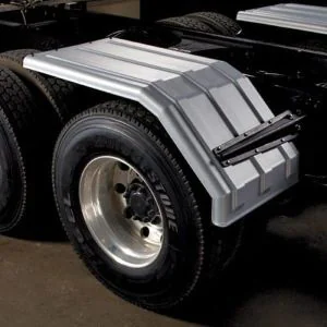 Minimizer MIN1550 Truck Half Fender Set For 22.5" / 24.5" Dual Tires