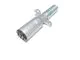 Alliance Plug, 7-Pin w/ Cable Guard, Metallic - Crosses From PHM 15 730, PHM 16 730, VEL 593022, CHS 12092, GRO 82 1037, HDX BE23784 Part # ABP N54A SF7WPSAE from Tracey Truck Parts