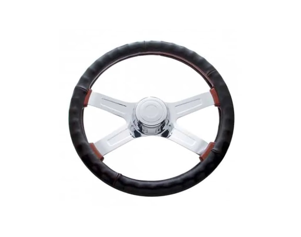 18 inch Black Truck Steering Wheel Cover