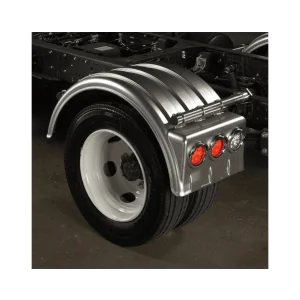 Minimizer™ MIN 1900 Semi Truck Poly Fenders Kit For 19.5" Wheels | Single Axle