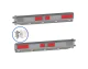 Straight Automann Mud Flap Hangers, Spring Loaded: Frame Seat With Internal Locator. Material: 201 Stainless Steel. Part # 562.435SS201FS