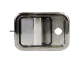 TTP Freightliner RH Exterior Door Handle. Color: Black & Chrome, Brand: TTP. Replaces OEM: A18-68366-001 . Part # TTPA1835381001.