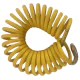 Speedaire Yellow Coiled Air Hose, Brass | # 1VEJ2, Truck Air Hose, Semi Truck Air Hose, Truck Air Hose For Sale Online, Semi Truck Air Hose For Sale Online, Truck Coiled Air Hose For Sale,