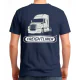 Freightliner T-Shirt - Navy Blue, Trucker Apparel, Trucker Apparel For Sale,m Trucker Apparel For Sale Online, Trucker T-Shirts, Truck Tshirts, Trucking Clothes, Semi Truck Merch, Navy Blue Cotton T-Shirt For Sale Online, Freightliner Shirt, Freightliner 
