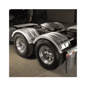 Minimizer™ MIN 150 Semi Truck Poly Fenders Kit For 22.5" / 24.5" Wheels | Single Axle