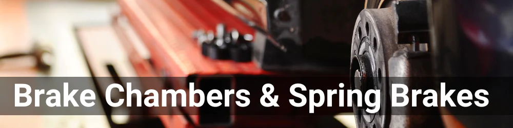 Brake Chambers & Spring Brakes. The header is in a white font.