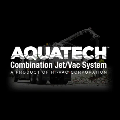 Aquatech. Combination Jet/Vac System. A Product of Hi-Vac Corporation.