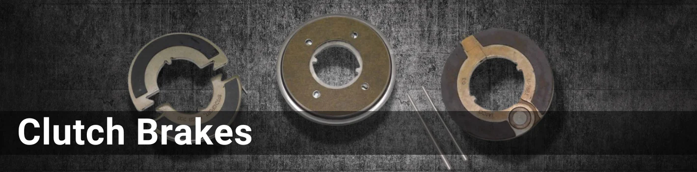Clutch Brakes. The header is in a white font.