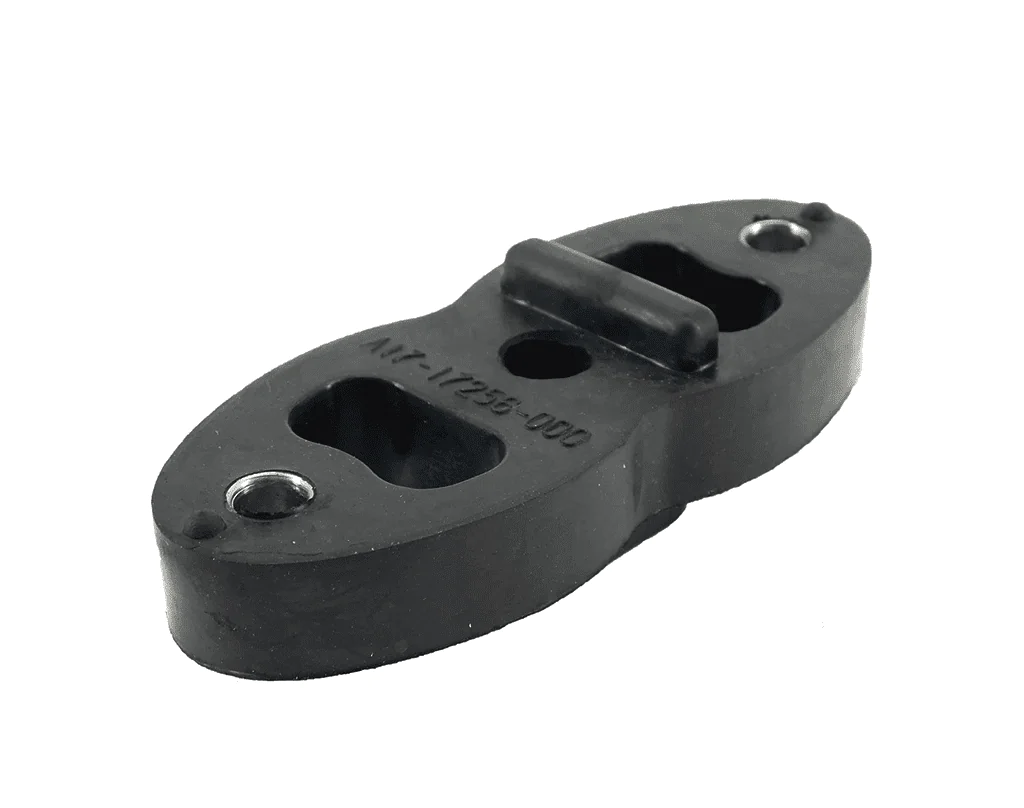 One black grille mounting bracket