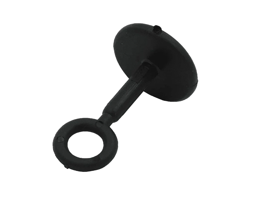 One black Freightliner Bunk Curtain Hook/Glide