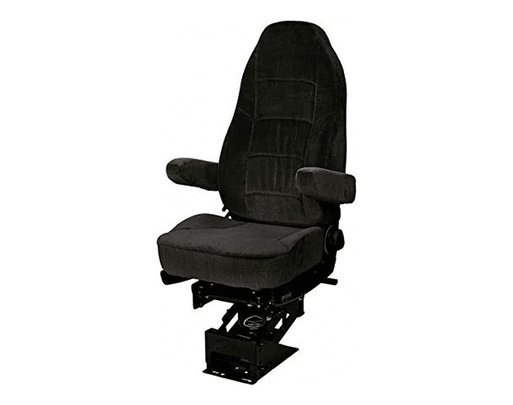 One black trucker seat