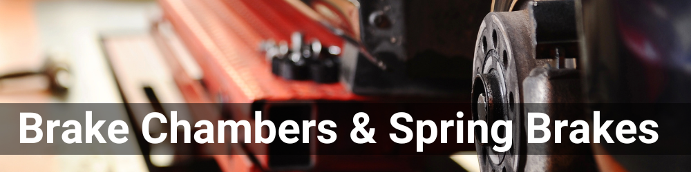 Brake Chambers & Spring Brakes. The header is in a white font.