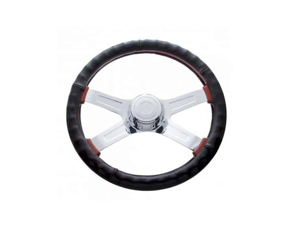 18 inch Black Truck Steering Wheel Cover